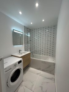 Salle de bain après rénovation