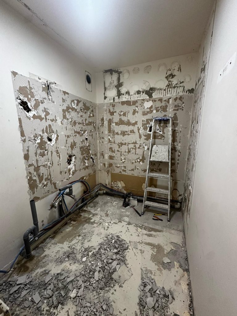 Salle de bain avant rénovation
